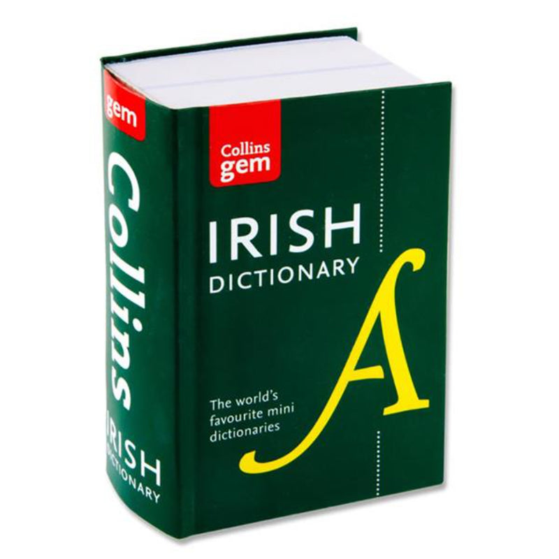 Collins Gem Dictionary - Irish-Dictionaries-Collins|Stationery Superstore UK