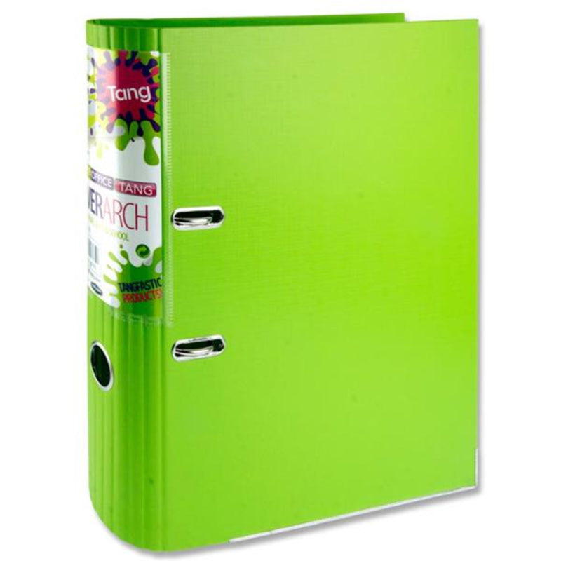 Premier Office A4 Curved Spine Lever Arch File - Green-Lever Arch Files-Premier Office|Stationery Superstore UK