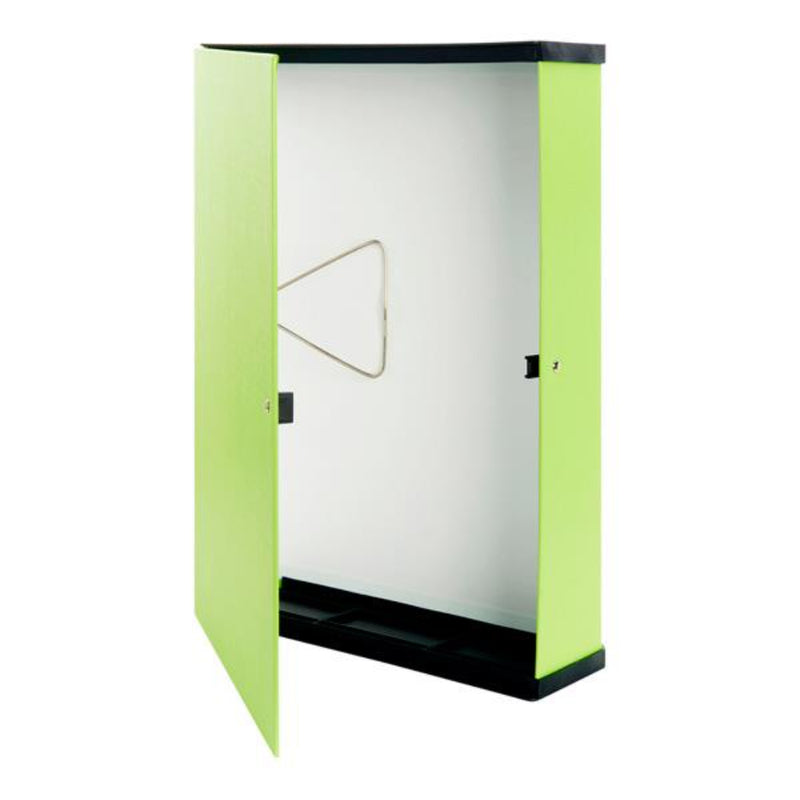 Premto Heavy Duty Box File - Caterpillar Green-File Boxes-Premto|Stationery Superstore UK