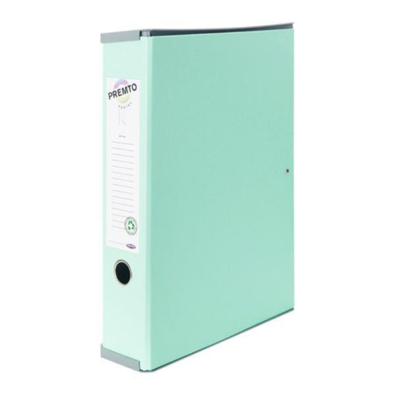 Premto Pastel Box File - Mint Magic Green-File Boxes-Premto|Stationery Superstore UK