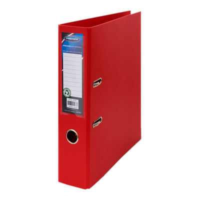 Premier A4 Lever Arch File - Red-Lever Arch Files-Premier|Stationery Superstore UK