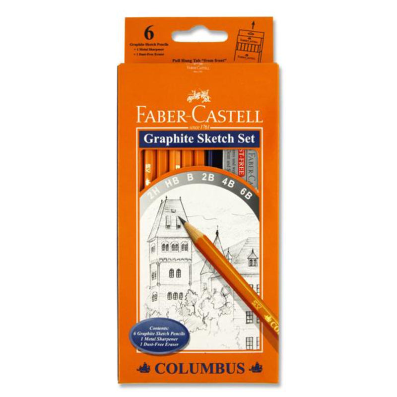 Faber-Castell Graphite Sketch Set-Pencils-Faber-Castell|Stationery Superstore UK