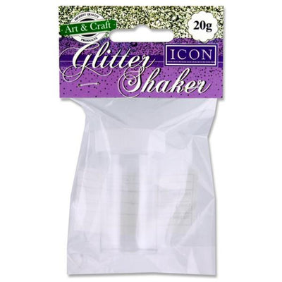 Icon Glitter Shaker Pot - 20g-Sequins & Glitter-Icon|Stationery Superstore UK