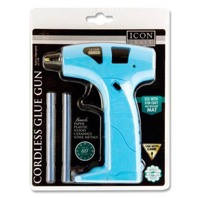 Icon Cordless Battery Operated Glue Gun-Glue Guns & Refills-Icon|Stationery Superstore UK