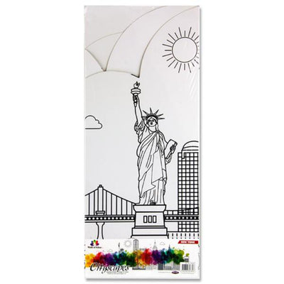 World of Colour Cityscapes Designs to Colour - New York-Adult Colouring Books-World of Colour|Stationery Superstore UK