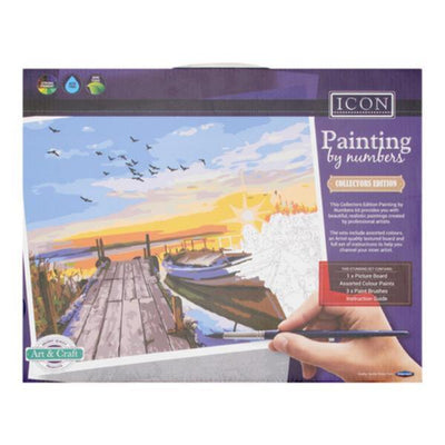 Icon Painting by Numbers Collector's Edition - Sunset Dreams-Painting by Numbers-Icon|Stationery Superstore UK