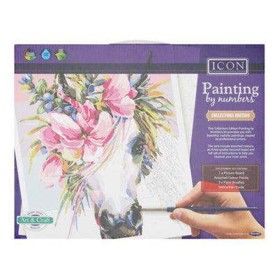 Icon Painting by Numbers Collector's Edition - Unicorn-Painting by Numbers-Icon|Stationery Superstore UK