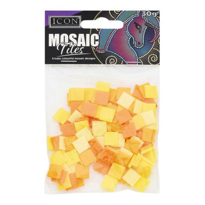 Icon Mosaic Tiles - Yellow-Mosaic Kits-Icon|Stationery Superstore UK