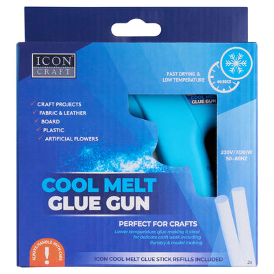 Icon Cool Melt Glue Gun - Blue