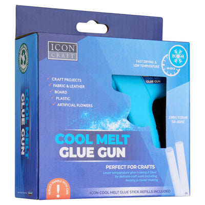 Icon Cool Melt Glue Gun - Blue