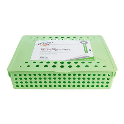 Premto A4 Heavy Duty File Storage - Caterpillar Green-File Boxes-Premto|Stationery Superstore UK