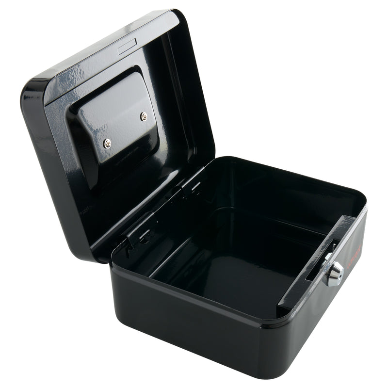 Concept 8 Metal Cash Box - Black