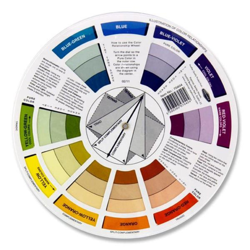 Icon Pocket Colour Wheel - 13cm-Colour Wheels-Icon|Stationery Superstore UK