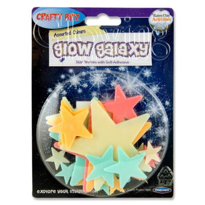 Crafty Bitz Glow In The Dark Galaxy Stickers - Stars-School-Crafty Bitz|Stationery Superstore UK