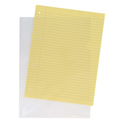 Premier Office A4 L-Shaped Folders Protective Pockets - Pack of 10