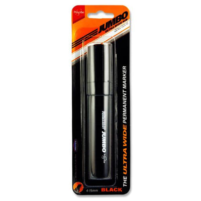 Pro:Scribe Jumbo Ultra Wide Permanent Marker - Black-Markers-Pro:Scribe|Stationery Superstore UK