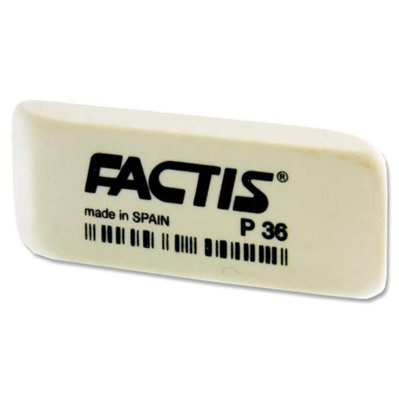 Milan Fractis P36 Eraser - White