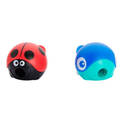 Maped Croc Croc Single Hole Sharpener Whale and Ladybird - Pack of 2-Sharpeners-Maped|Stationery Superstore UK