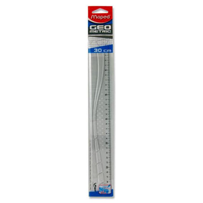 Maped 30cm Geometric Ruler-Rulers-Maped|Stationery Superstore UK