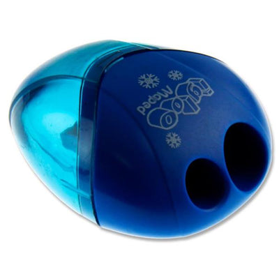 Maped I-gloo Twin Hole Pencil Sharpener - Blue-Sharpeners-Maped|Stationery Superstore UK