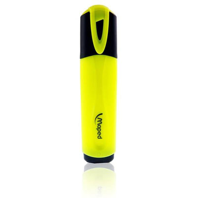 Maped Fluo'peps Classic Highlighter - Yellow-Highlighters-Maped|Stationery Superstore UK