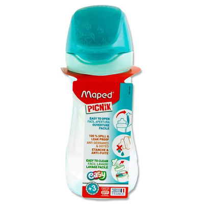 Maped Picnik 430ml Bottle - Turquoise-Water Bottles-Maped|Stationery Superstore UK