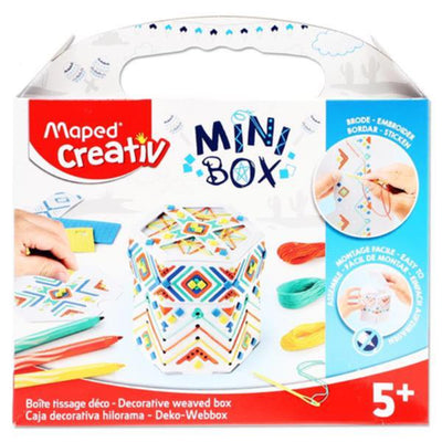 maped-creativ-mini-box-decorative-weaved-box|Stationerysuperstore.uk