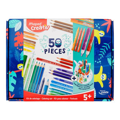 Maped Creativ Colouring Set - Box of 50-Kids Art Sets-Maped|Stationery Superstore UK