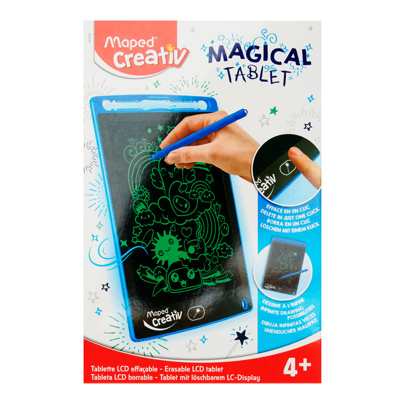 Maped Creativ Magical LCD Tablet with Pen-Educational Games-Maped|Stationery Superstore UK