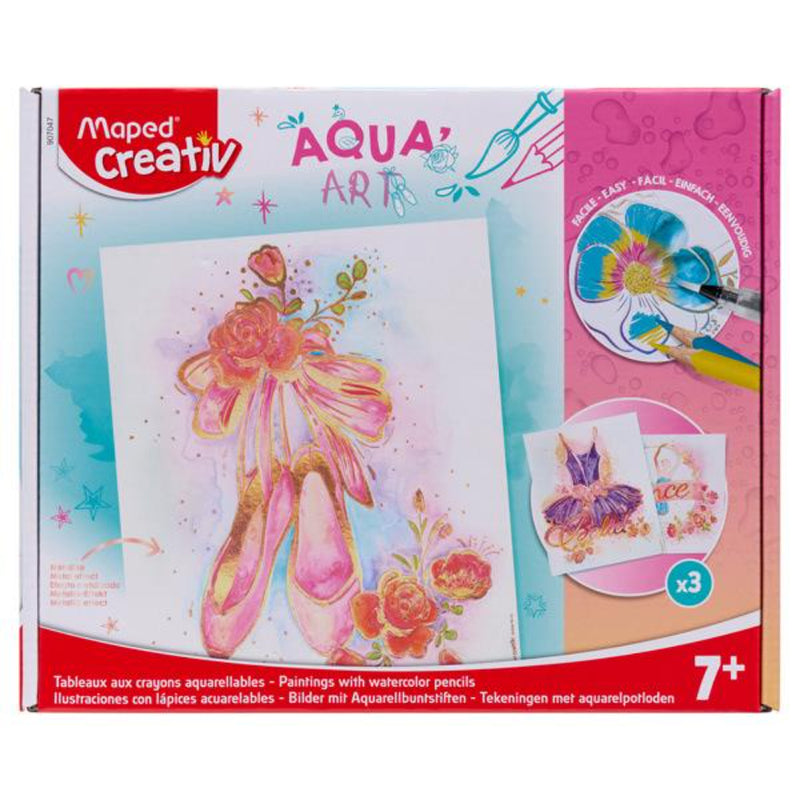 Maped Creativ Watercolour Aqua Art - Dance-Kids Art Sets-Maped|Stationery Superstore UK