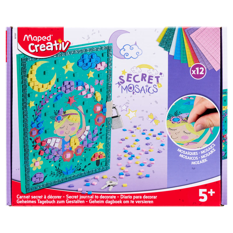 Maped Creativ Secret Mosaic - Secret Journal-Kids Art Sets-Maped|Stationery Superstore UK