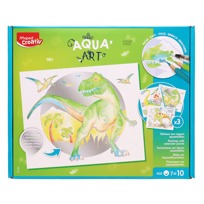 Maped Creativ Aqua Art - Dinosaur-Kids Art Sets-Maped|Stationery Superstore UK