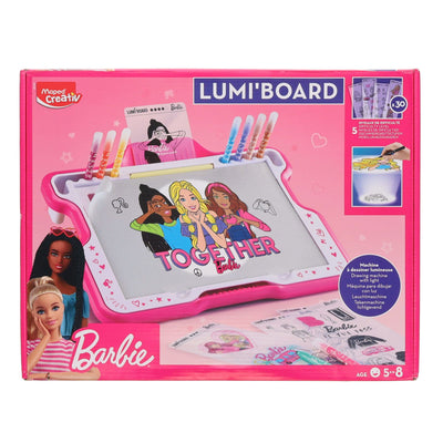 Maped Lumi Board - Barbie-Kids Art Sets-Maped|Stationery Superstore UK