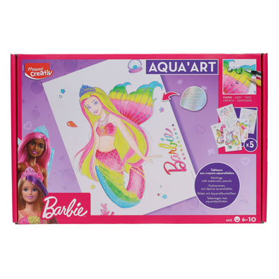 Maped Creativ Aqua Art - Barbie-Kids Art Sets-Maped|Stationery Superstore UK