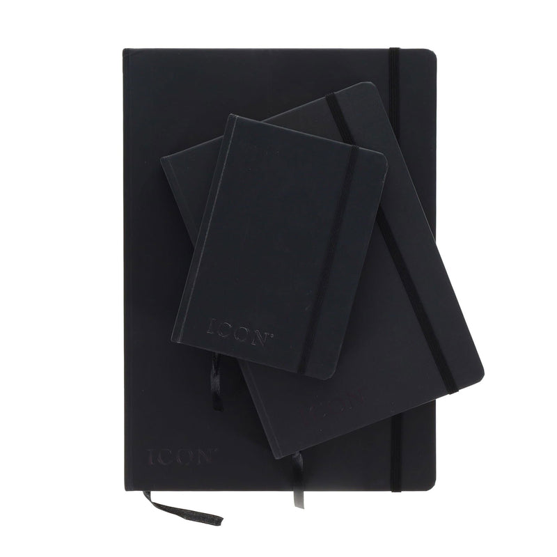 Icon A5 Journal & Sketch Book with Elastic Closure - 120gsm - 192 Pages-Sketchbooks-Icon|Stationery Superstore UK