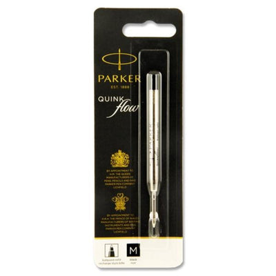 Parker Quink Flow Ballpoint Pen Refill - Black-Ballpoint Pens-Parker|Stationery Superstore UK