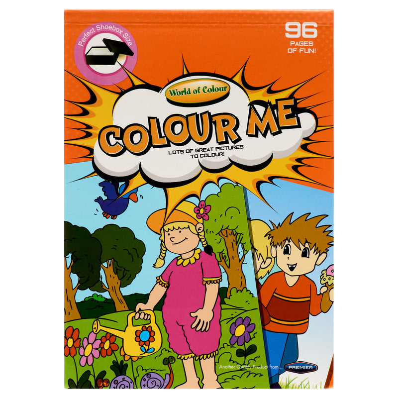 World of Colour A5 Perforated My Little Colouring Book - 96 Pages - Adventures-Kids Colouring Books-World of Colour|Stationery Superstore UK