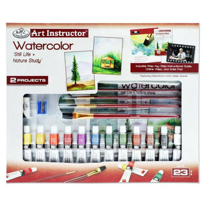 Royal & Langnickel Art Instructor 2 Project Art Set - Watercolour - 23 Pieces-Artist Sets-Royal & Langnickel|Stationery Superstore UK