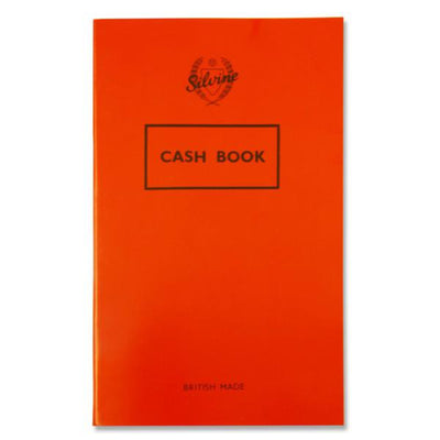 Silvine Soft Cover Cash Book - 72 Pages-Carbon Paper-Silvine|Stationery Superstore UK