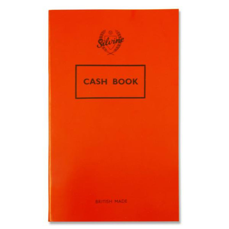 Silvine Soft Cover Cash Book - 72 Pages-Carbon Paper-Silvine|Stationery Superstore UK