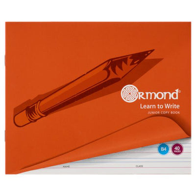 ormond-b4-learn-to-write-exercise-book-40-pages-orange|Stationery Superstore UK