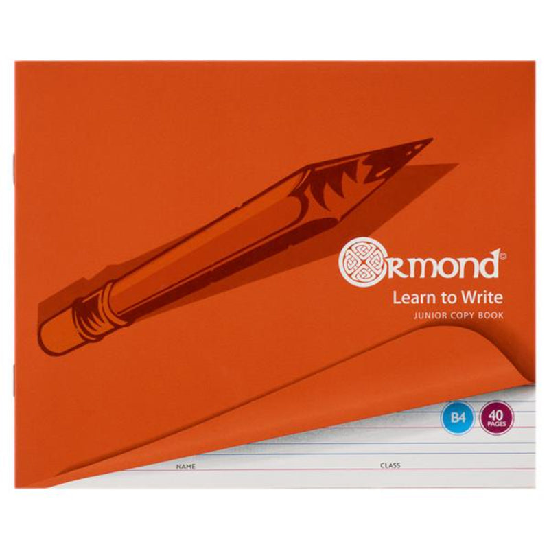 Ormond B4 Learn To Write Exercise Book - 40 Pages-Exercise Books-Ormond|Stationery Superstore UK