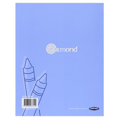Ormond No.15a Project Book - Top Blank, Bottom Extra Wide Ruled - 40 Pages-Exercise Books ,Subject & Project Books-Ormond|Stationery Superstore UK