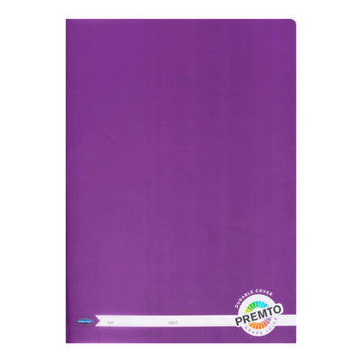 Premto A4 Durable Cover Manuscript Book - 160 Pages - Grape Juice-Manuscript Books-Premto|Stationery Superstore UK