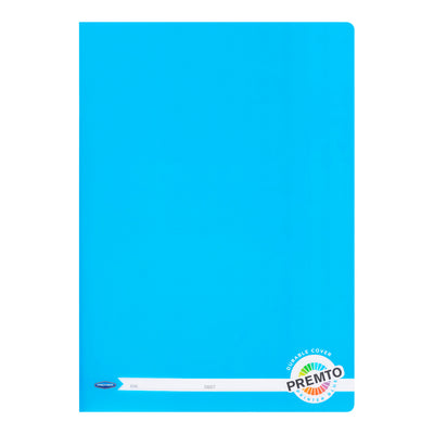 Premto A4 Durable Cover Manuscript Book - 160 Pages - Printer Blue-Manuscript Books-Premto|Stationery Superstore UK