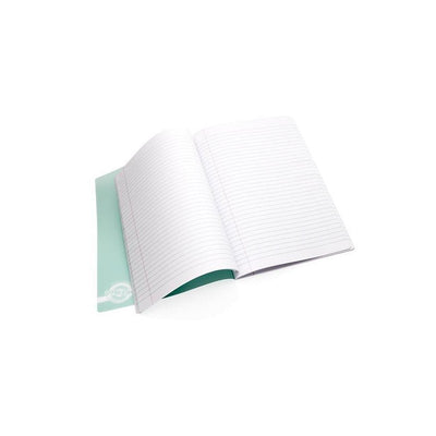 Premto Pastel A4 Durable Cover Manuscript Book - 120 Pages - Mint Magic Green-Manuscript Books-Premto|Stationery Superstore UK