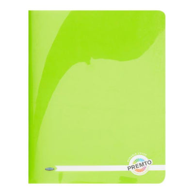 premto-9x7-durable-cover-exercise-book-128-pages-caterpillar-green|Stationery Superstore UK