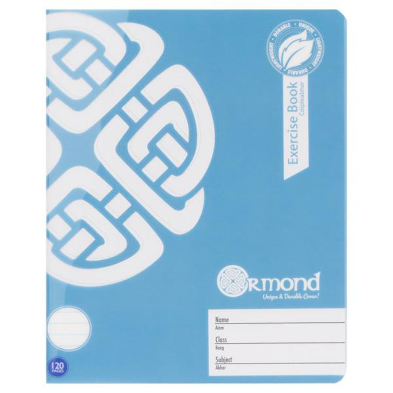 Ormond Multipack | Durable Cover Exercise Book - 120 Pages - Pack of 5-Exercise Books-Ormond|Stationery Superstore UK