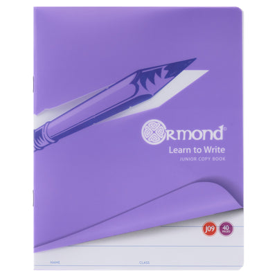 Ormond Durable Cover Copy Book - 40Pg - J09 Junior-Copy Books-Ormond|Stationery Superstore UK