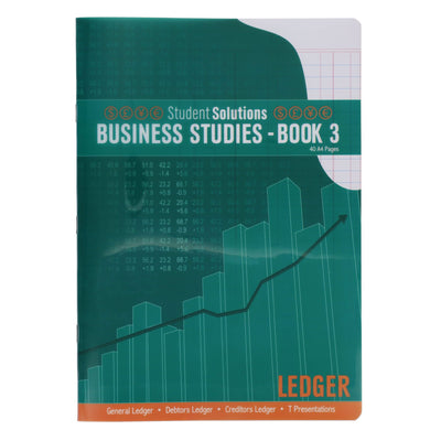 Student Solutions A4 Durable Cover Business Studies - 40 Pages - Book 3-Subject & Project Books-Student Solutions|Stationery Superstore UK